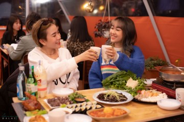 Ghé Quán Rượu Hàn Quốc SoJu 49 tận hưởng một làn gió mới giữa lòng Đà Lạt