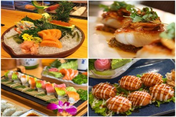 Trải nghiệm ẩm thực Nhật chuẩn vị giữa phố núi ở Fujiya sushi